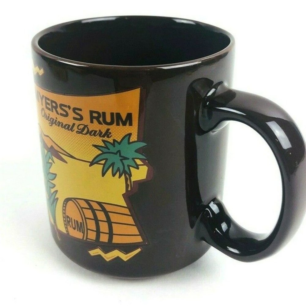 Vintage Myers's Original Dark Rum Ceramic Coffee